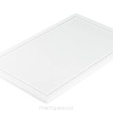 Deska do krojenia, biała, HACCP, GN 1/1