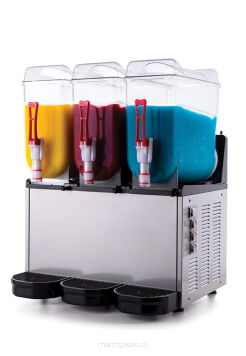 Granitor do sorbetów | slush shake | 12l+12l+12l | stal nierdzewna