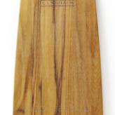 Deska do krojenia Landhaus z drewna tekowego, Tramontina, jasne drewno, 480x190x15 mm