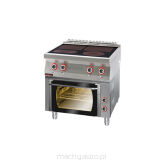 Kuchnia ceramiczna z piekarnikiem elektrycznym 700.KE-4C/PE-1