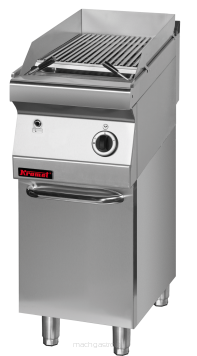 Lawa grill na podstawie zamkniętej 700.OGL-400.S.D
