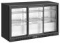 Barowa szafa chłodnicza | chłodziarka podblatowa RQ-330SC | 325l | drzwi przesuwne