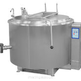 Kocioł warzelny gazowy z grzaniem pośrednim | opcja mieszadła | 48 kW | 500 l | 1320x1330x1180 mm | RQK-501GR