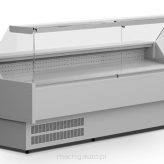 Witryna chłodnicza | chłodzenie statyczne | szyba prosta uchylna | 3834x1095x1270 mm
