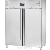 Szafa chłodnicza 2 drzwiowa ze stali nierdzewnej na nóżkach, GN 2/1, V 1300 l
