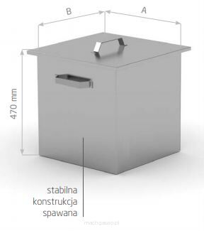 Pojemnik na odpadki POL-429