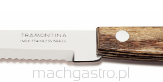 Nóż do steków/pizzy, linia Horeca, brązowy - zestaw 12 szt., Tramontina, 208 mm
