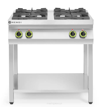 Kuchnia gazowa 4-palnikowa na podstawie otwartej, Kitchen Line, 19.0 kW