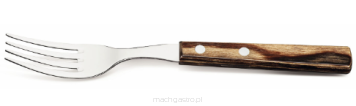 Zestaw widelców stołowych Churrasco do steków i pizzy – 6 szt., Tramontina, brązowy, 200 mm