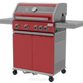 Grill gazowy | ITAMI | czerwony | 4+1 | 14.5 kW